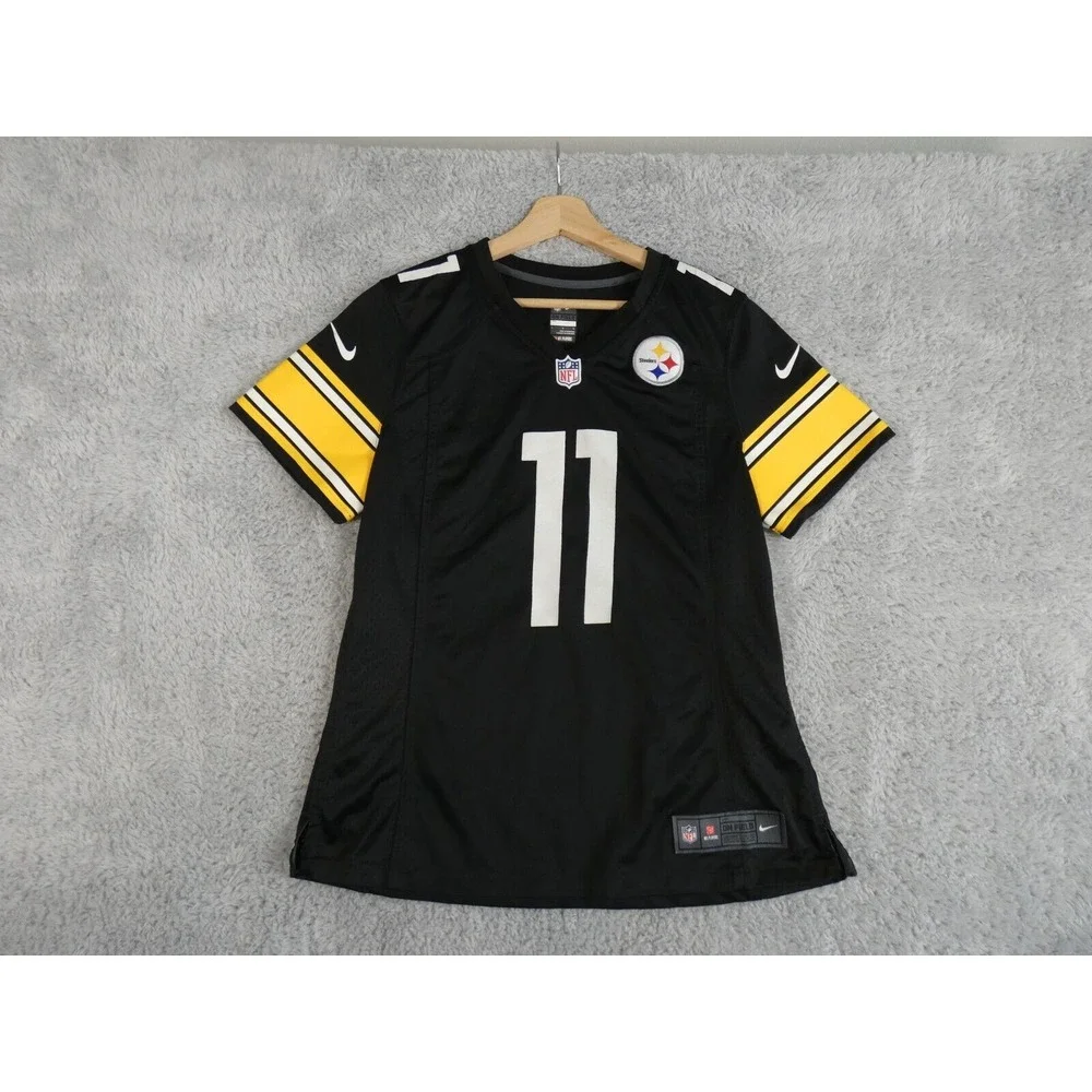 Nike Pittsburgh Steelers Jersey‎ Women's L  Black 11 Chase Claypool (2021)
